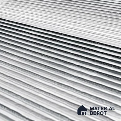 Highlighter Tiles  Tile TL 07240 B Carvino 8002 GLM (Silver) 1 ft x 1 ft Ceramic Matte Finish - 9 mm  | 2 mm Spacer is Mandatory (Sample)